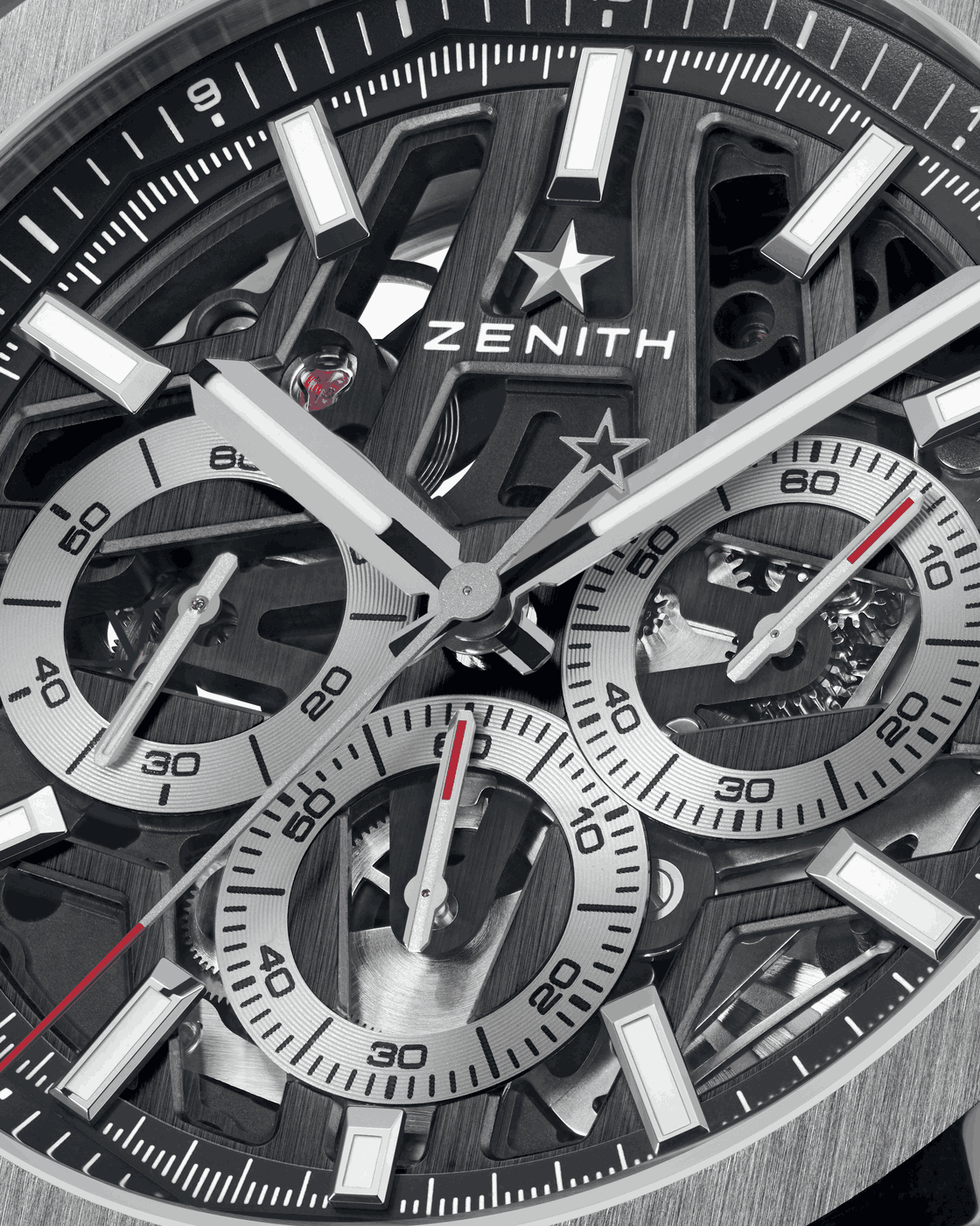 ゼニス(ZENITH) デファイ スカイライン クロノグラフ スケルトン